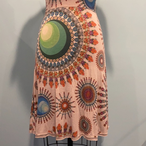 Boho chic Desigual printed tshirt dress - Picture 5 of 5